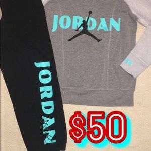 Woman’s Jordan outfit